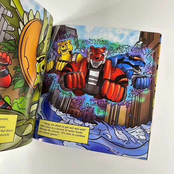 2/$6 Power Rangers Jungle Fury-Mantor Menace book adapted by Slade Stone (PB) - Picture 4 of 10